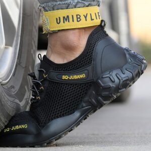 Men's  safety shoes anti-smash and anti-puncture safety shoes